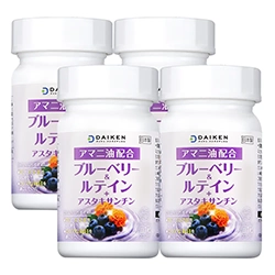 ブルーベリー＆ルテイン 30日分x4点